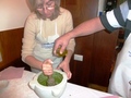 изготовление генуэзского соуса "песто"