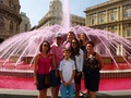 розовый фонтан в Генуе