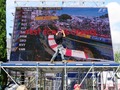 экран для гонок Формула 1 в Монако