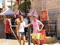 средневековый праздник в Княжестве Монако