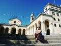 Юлия из Москвы; паломническая поездка по Генуе