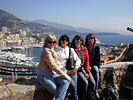 С туристами в Княжестве  Монако