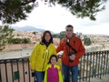 Сергей и Елена с дочкой с круиза по Средиземноморью