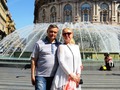 туристы из Хорватии на экскурсии по Генуе