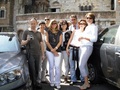 с туристами из Израиля на автомобильной экскурсии по Генуе