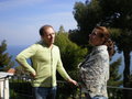 Тигран и Анна,осмотр недвижимости на Лигурийском побережье