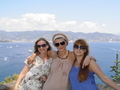 Юля,Дина и Лена из Самары; экскурсия в Портофино