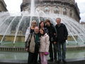 туристы из Израиля на пл.Де Феррари в Генуе